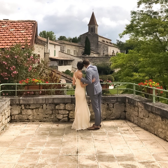 RARE Narciso Rodriguez Silk Slip Gown Dress size 38 - Picture 8 of 12